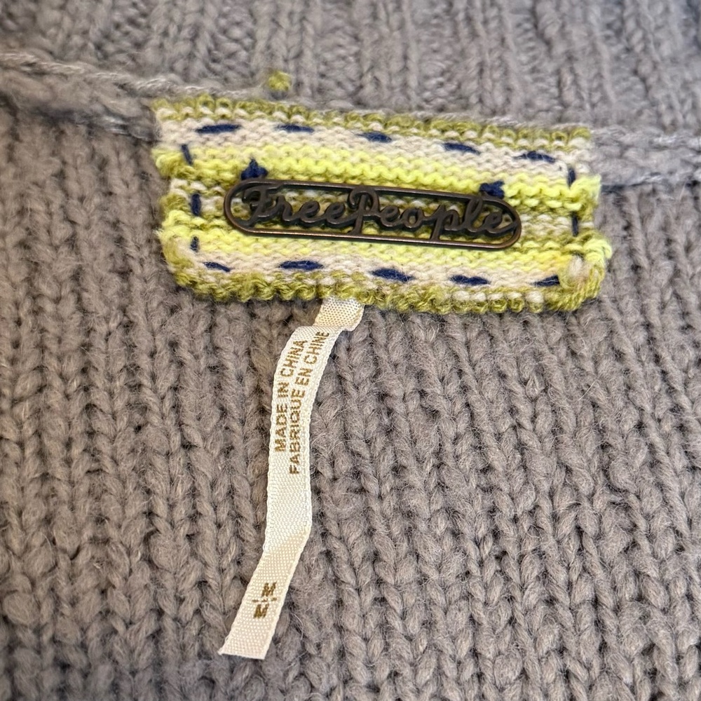 Free People Vintage Cardigan Sweater - Picture 3 of 11
